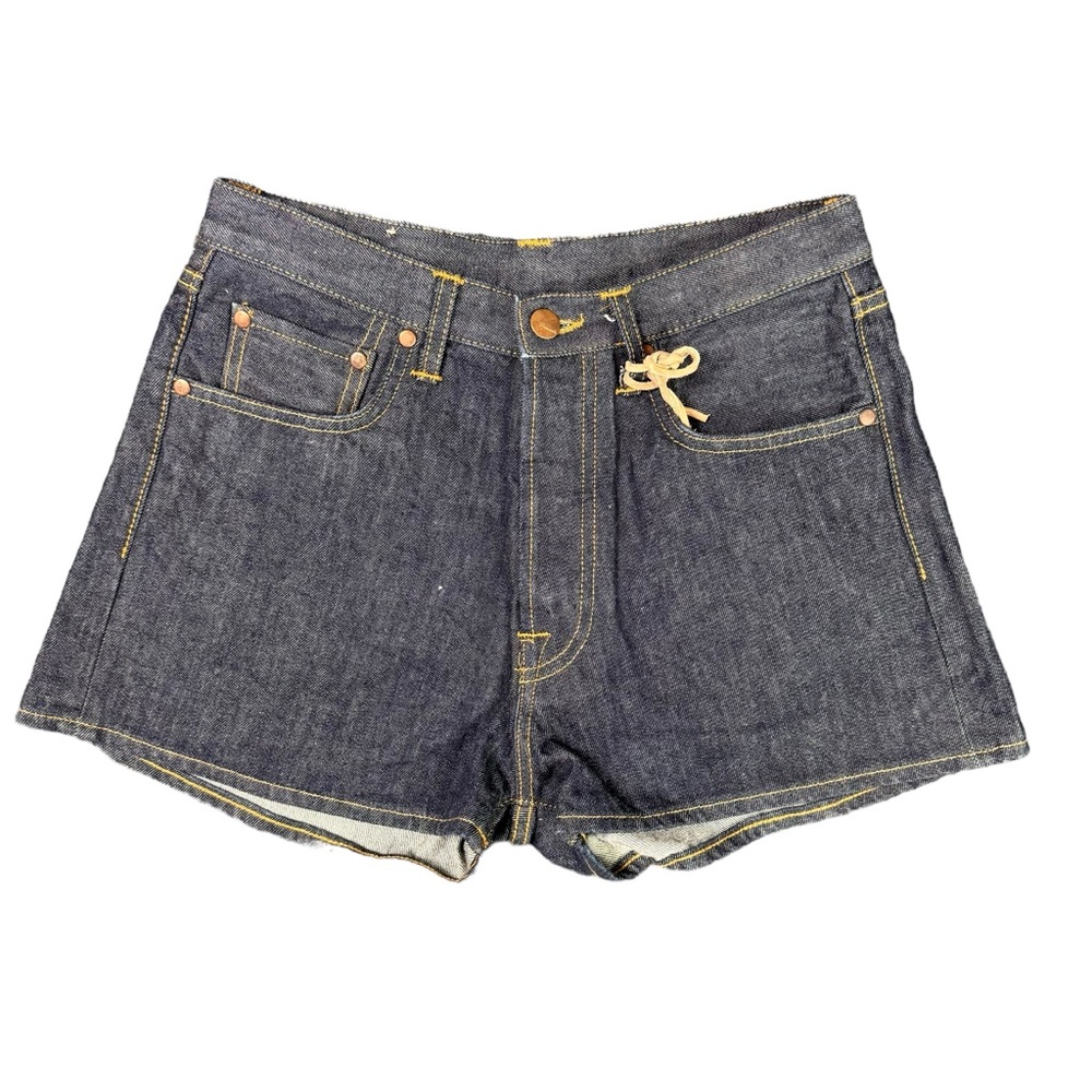 (+) People Denim Mini Shorts, Size S